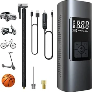 🔥 Tire Inflator Portable Air Compressor 👌INFLATE ANYTHING IN MINUTES!