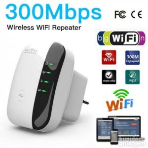 Home & Office Wi-Fi Repeater 300Mbps — Stronger Signal, Simple Setup